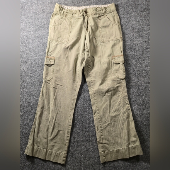 Carhartt Womens Tan Capri Pants Size 10x32 - Picture 1 of 9
